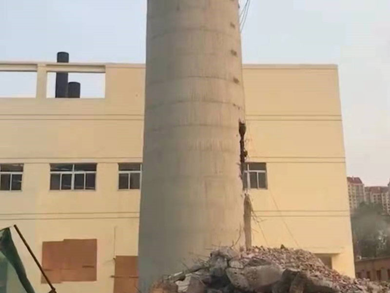 混凝土烟囱人工拆除