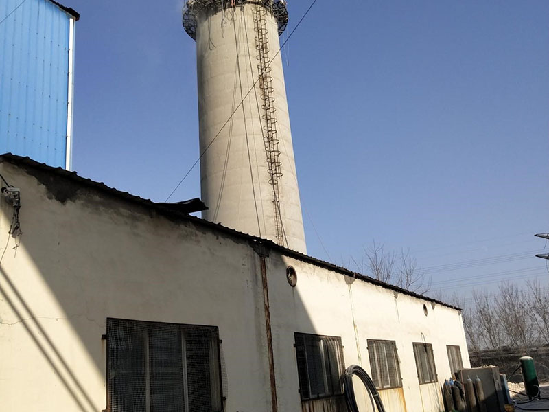 混凝土烟囱人工拆除