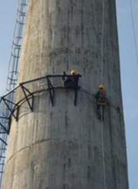 砖烟囱维修