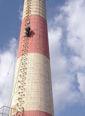 砖烟囱维修